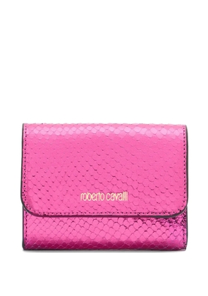 Roberto Cavalli leather wallet - Pink