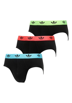 adidas logo-waistband briefs set - Black
