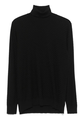 GOES BOTANICAL interwoven-knit sweater - Black