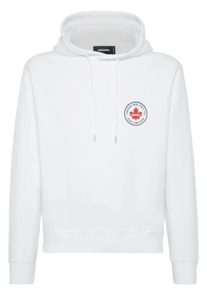 DSQUARED2 cotton hoodie - White