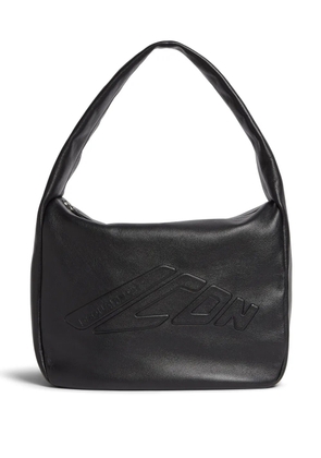 DSQUARED2 logo-embossed leather tote bag - Black