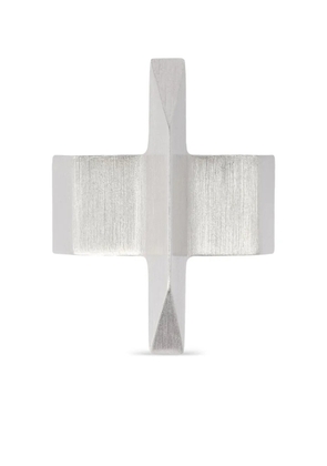 Rick Owens Trapezoid ring - Silver