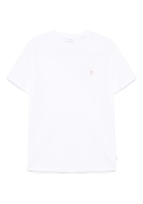 Les Deux logo-embroidered T-shirt - White