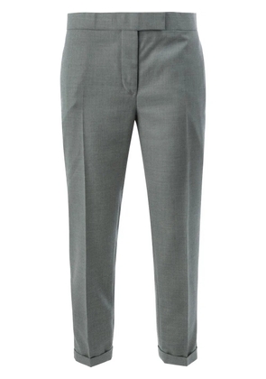 Thom Browne mid-rise tailored trousers - Grey