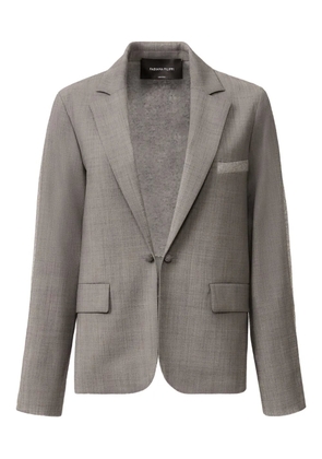 Fabiana Filippi pocket-detail blazer - Grey
