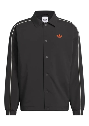 adidas embroidered-logo jacket - Black