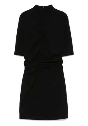 Sportmax ruched mini dress - Black