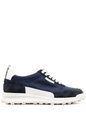 Thom Browne lace-up 40mm suede sneakers - Blue