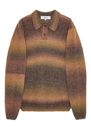 Palmes striped sweater - Brown
