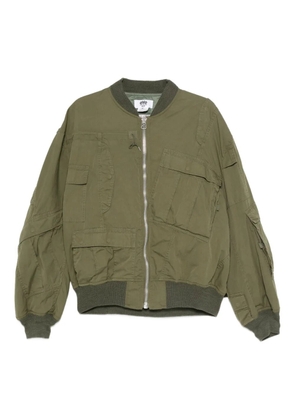 Junya Watanabe MAN multi-pocket bomber jacket - Green