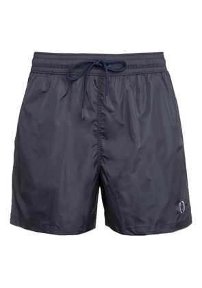THE (Alphabet) elasticated-waist swim shorts - Blue