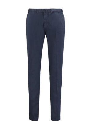 THE (Alphabet) cotton-blend chino trousers - Blue