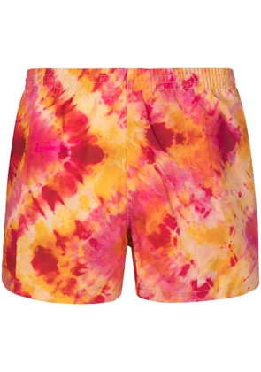 Timo Trunks Shibori swim shorts - Red