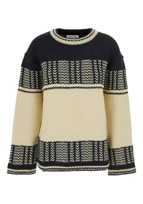 Low Classic intarsia-knit sweater - Neutrals