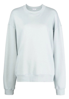 Ih Nom Uh Nit logo-print crew neck sweatshirt - Blue