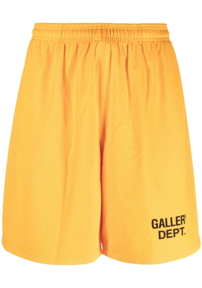 GALLERY DEPT. logo-print track shorts - Orange