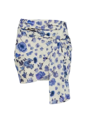 ISABEL MARANT knot-detail mini skirt - Neutrals