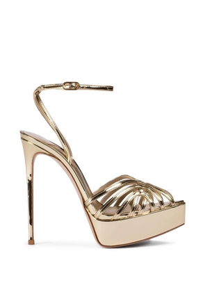 Le Silla Embrace platform-heel sandals - Gold