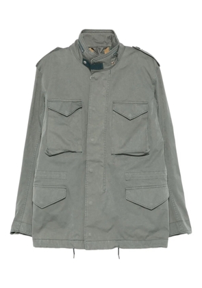 Ten C flap-pocket jacket - Green