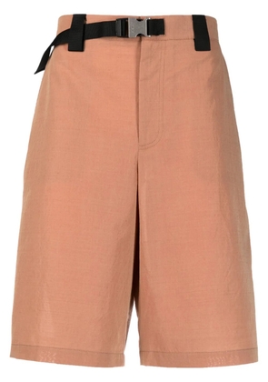 Jacquemus Le short Meio belted shorts - Brown