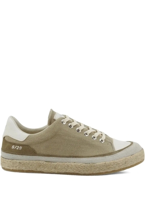 PANCHIC S29 espadrille-sole sneakers - Neutrals
