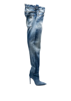 DSQUARED2 denim boots - Blue