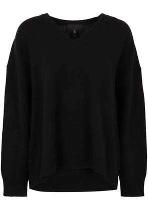 Nili Lotan V-neck cashmere jumper - Black