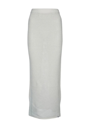 Tommy Jeans gonna knitted skirt - White