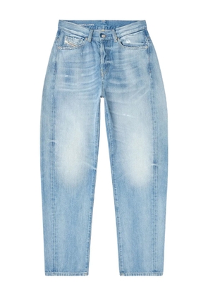 Diesel D-Ellz distressed light-wash jeans - Blue