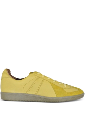 Reproduction of Found German Military lace-up sneakers - Yellow