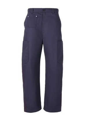Givenchy Couture Seam cargo pants - Blue