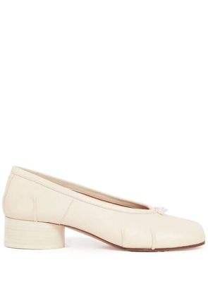 Maison Margiela 30mm Tabi pumps - White