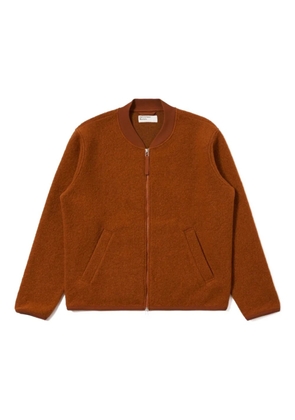 Universal Works zip-fastening bomber jacket - Brown