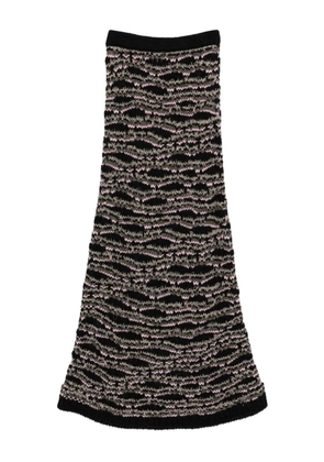 Kristina Ti knit maxi skirt - Black