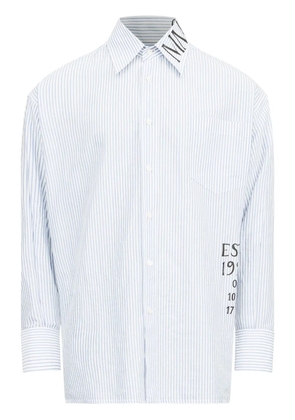 MM6 Maison Margiela logo-print shirt - White