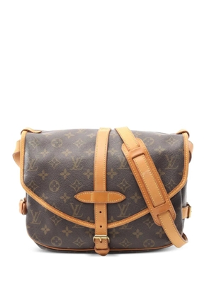Louis Vuitton Pre-Owned 2001 monogram Saumur shoulder bag - Brown