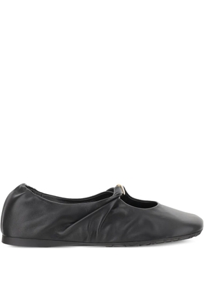 LOEWE Pebble soft ballet flats - Black