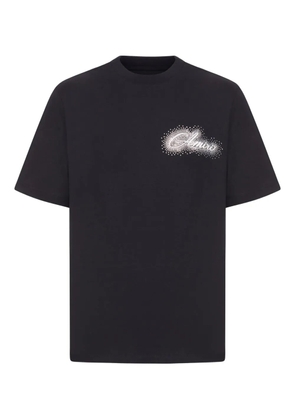 AMIRI crystal-embellishment cotton T-shirt - Black