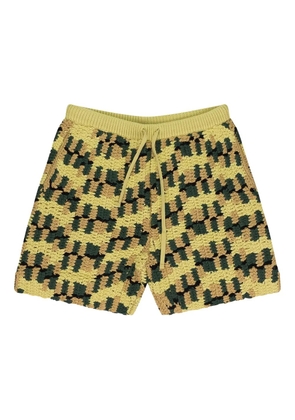 Aimé Leon Dore hand-knit shorts - Green