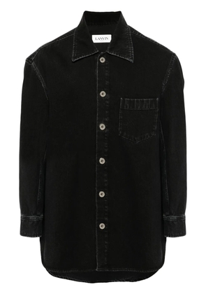Lanvin Cocoon denim shirt - Grey