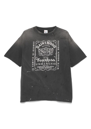 SAINT MXXXXXX x Neighborhood cotton T-shirt - Black