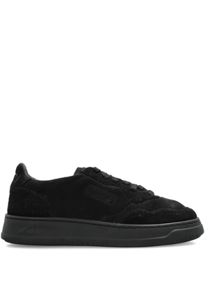 Autry Medalist suede low-top sneakers - Black