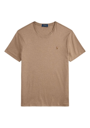 Polo Ralph Lauren embroidered small-logo t-shirt - Brown