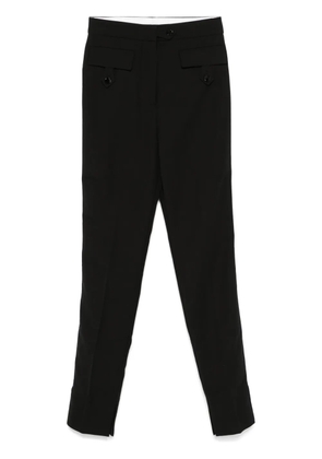 GANNI tapered trousers - Black