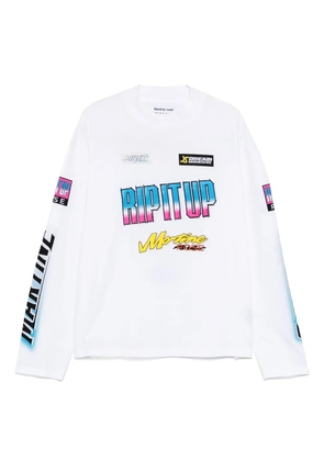 Martine Rose slogan-print T-shirt - White