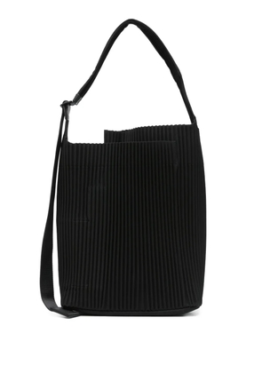 Homme Plissé Issey Miyake pleated tote bag - Black