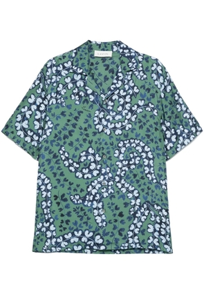 Lanvin leaf shirt - Green