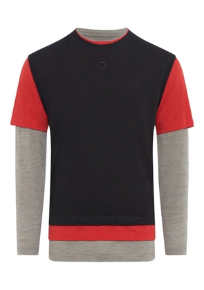Marine Serre layered T-shirt - Black