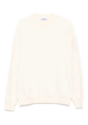 Stone Island cotton fleece sweatshirt - Neutrals