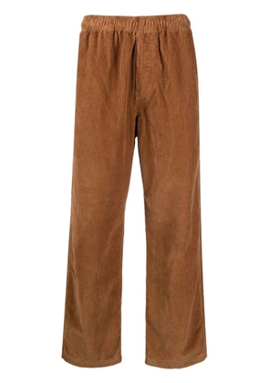 Stüssy straight-leg corduroy trousers - Brown